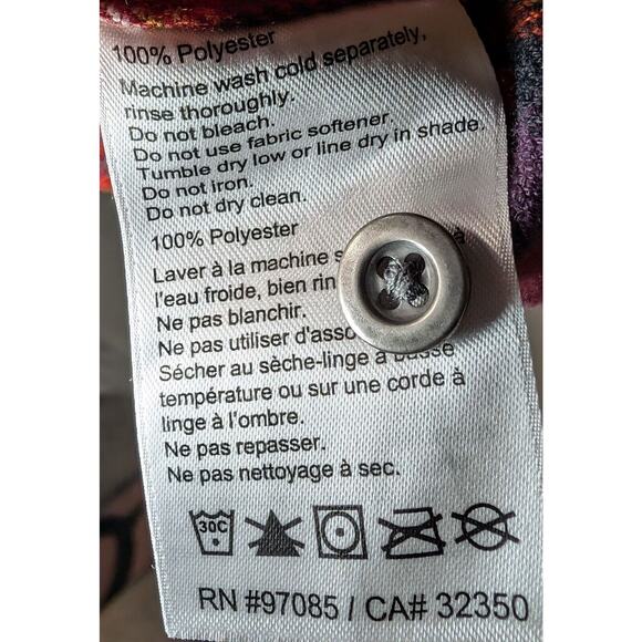 Mens Outdoor Research Feedback Red Plaid Flannel Shirt NWOT Large - Picture 6 of 7